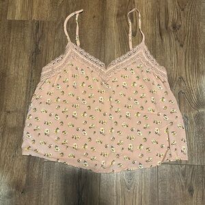 Floral Hollister Cami